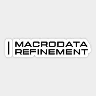 Macrodata Refinement Sticker
